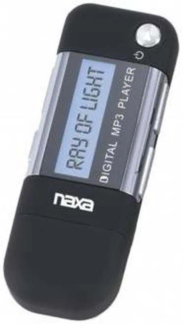 Alt view image 4 of 4 - Naxa MP3 PLayer 4GB Built in Flash Memory LCD Display Black - NM145BK