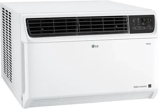 Alt view image 3 of 7 - LG LW2422IVSM Smart Window Air Conditioner with 23500 Cooling BTU, 1440 sq. ft. Cooling Area, 500 CFM, 4 Cooling Speed, Remote Controller, 230/208 Volts