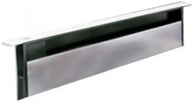 Alt view image 2 of 12 - Broan 273003 500 CFM 30" Wide Stainless Steel Downdraft Range Hood with Adjustab