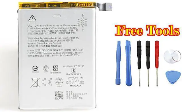Main image of Replacement Battery for Google Pixel 3 XL Battery, GO13C-B 3430mAh