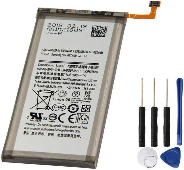 Main image of Replacement Battery for Samsung Galaxy S10 Battery, EB-BG973ABU