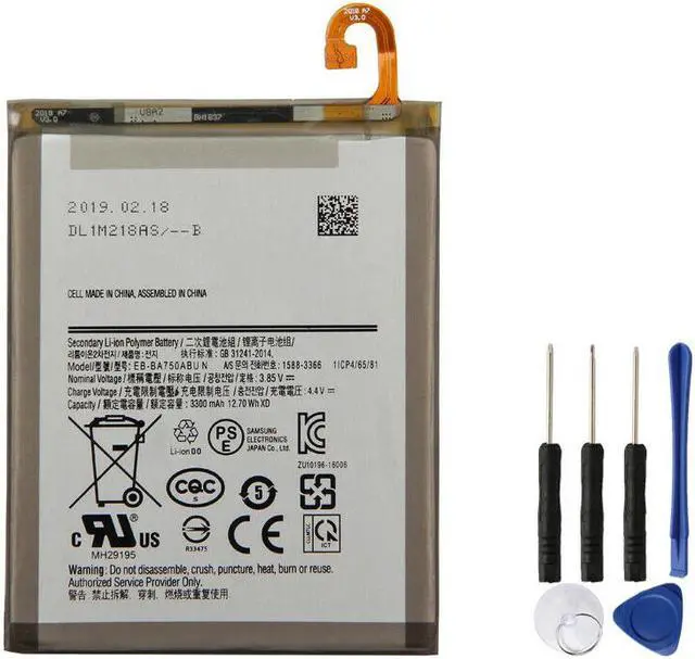 Main image of Replacement Battery for Samsung Galaxy A7 2018 (A730x A750) / A10 (A105) Battery, EB-BA750ABE
