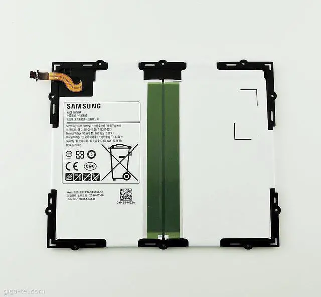 Main image of Replacement Battery for Samsung Tab A 10.1" Battery, SM-T580 T585 EB-BT585ABE