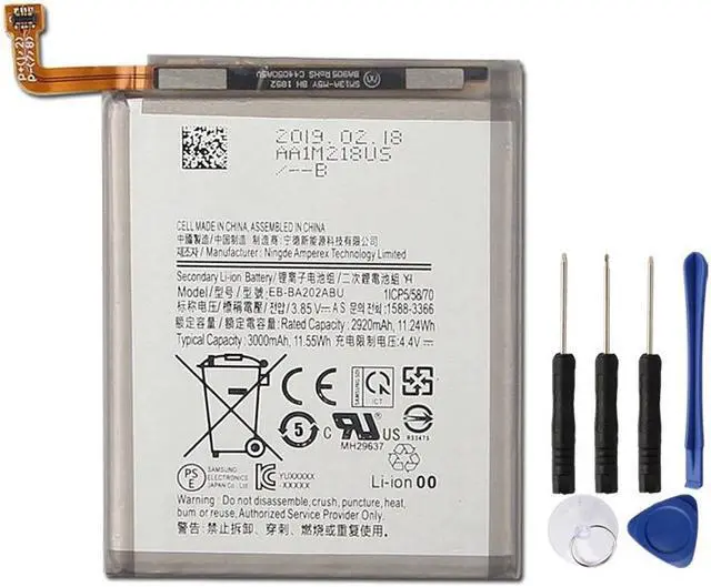 Main image of Replacement Battery for Samsung Galaxy A10e [A102] / A20e [A202F] Battery, EB-BA202ABN EB-BA202ABU