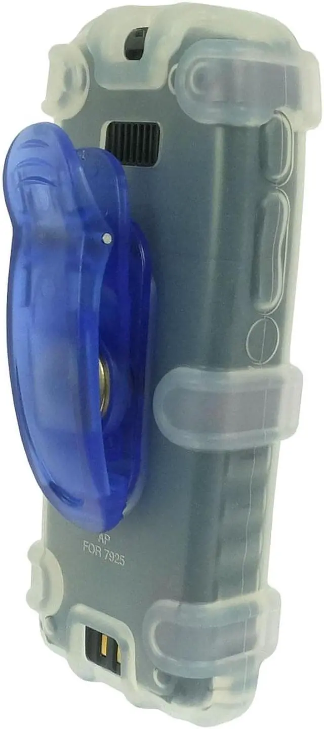 Alt view image 3 of 6 - Silicone Case with Rotating Belt Clip for Cisco 7925G