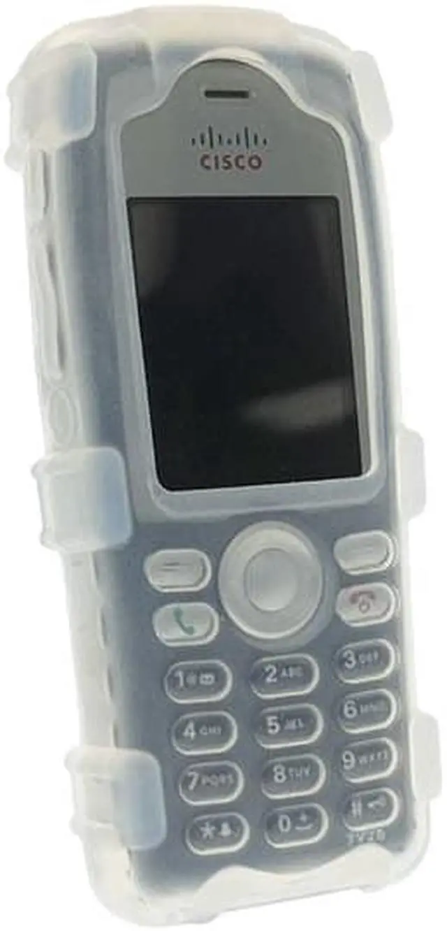Alt view image 2 of 6 - Silicone Case with Rotating Belt Clip for Cisco 7925G