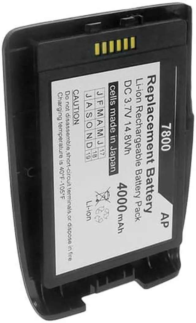 Alt view image 3 of 3 - Replacement Battery for Honeywell / HHP Dolphin 7800 Mobile Computer. 4000mAh