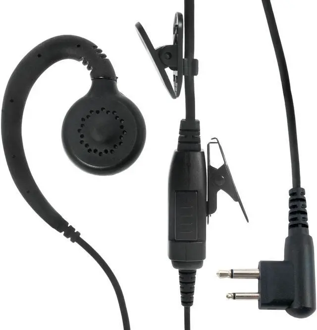 Alt view image 3 of 6 - Ear Piece Single Wire Headset for the Motorola CLS1410 and CLS1100: RLN6423