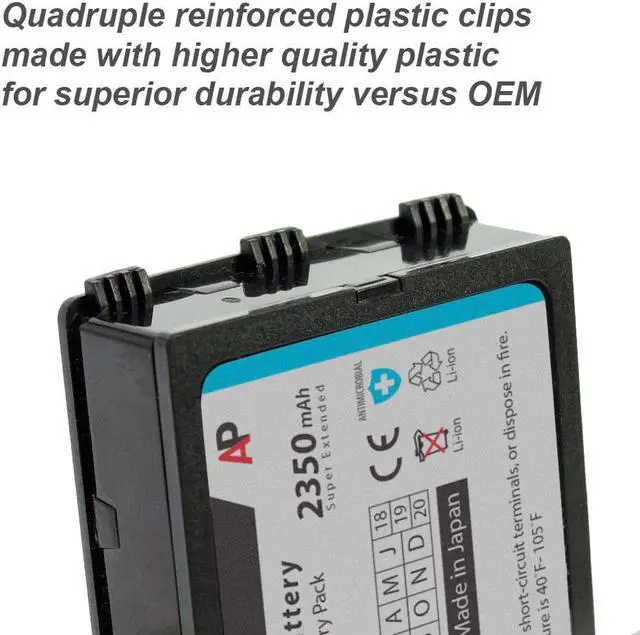 Alt view image 2 of 12 - Replacement BPL300 Super Extended Capacity Battery: 6020, 6030, 8020, 8030, ...