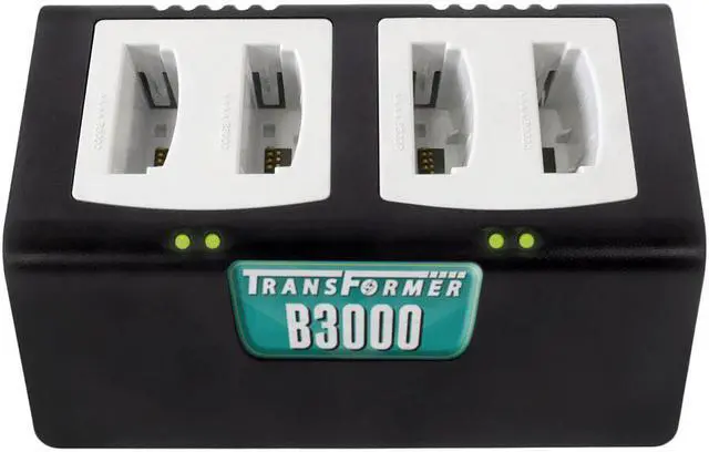Main image of Transformer 4-Bay Battery Charger for Vocera B3000 batteries. Power Supply included
