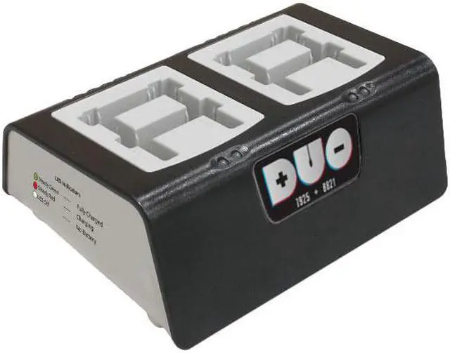 Alt view image 6 of 8 - Duo 4-bay Battery Charger compatible with Cisco 8821 and 7925 batteries. Power Supply included