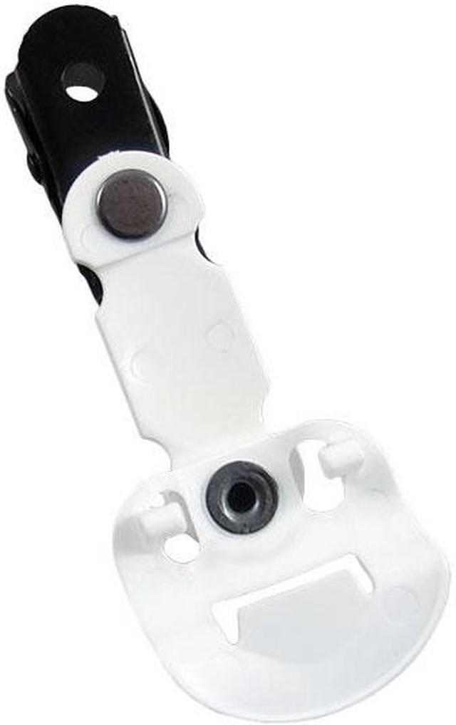 Alt view image 2 of 3 - 25 Pack: White Universal Clip for Vocera Communications Badge B3000. 230-01985