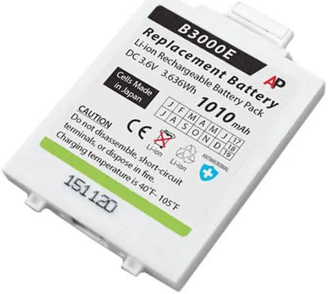 Main image of Extended capacity replacement Battery for the Vocera Communications Badge B3000. 1010 mAh