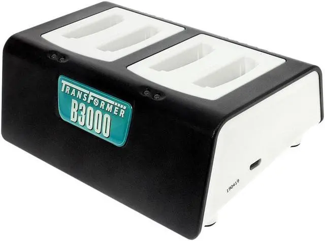 Alt view image 4 of 7 - Transformer 4-Bay Battery Charger for Vocera B3000 batteries. Power Supply included