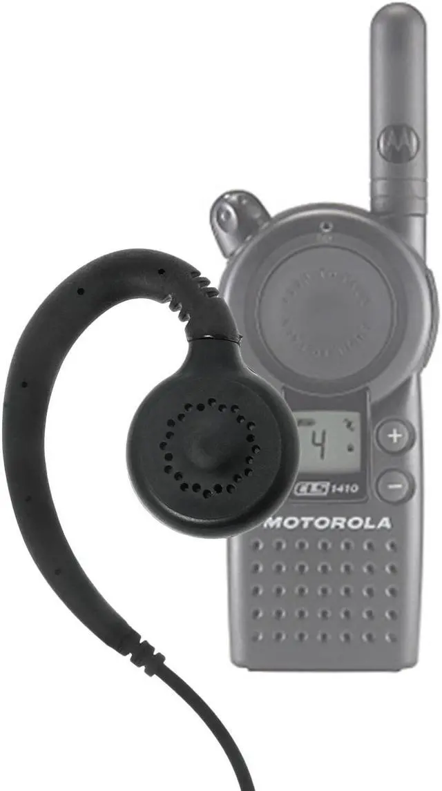 Alt view image 6 of 6 - Ear Piece Single Wire Headset for the Motorola CLS1410 and CLS1100: RLN6423