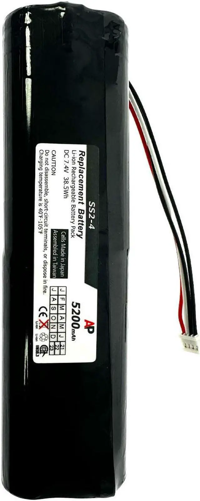 Alt view image 4 of 6 - Replacement Battery for Polycom SoundStation 2 and 2W (Extended Capacity)