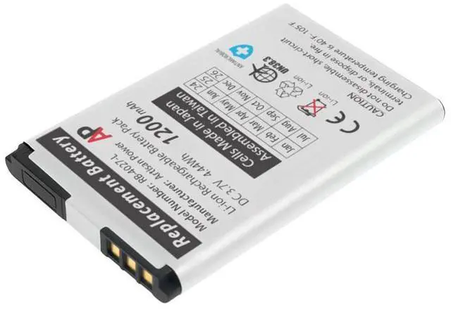 Alt view image 4 of 4 - Replacement Battery for the Shoretel IP930D Phone. 1200 mAh
