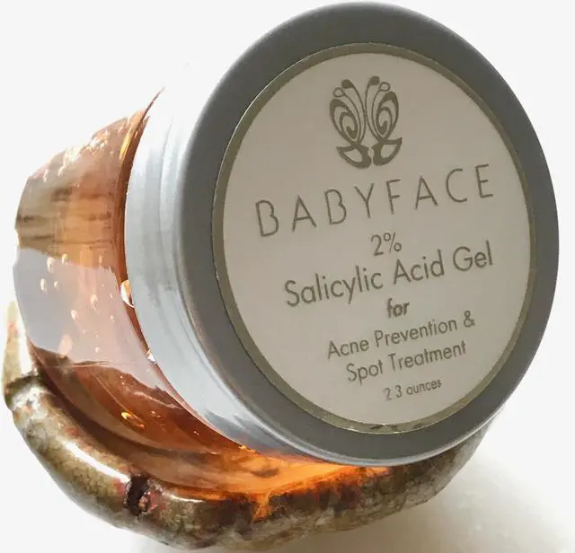 Main image of Babyface Men's 2% Salicylic Acid Gel Prevention and Treatment for Shaving Bumps, Acne, Blackheads,  2.3 oz.