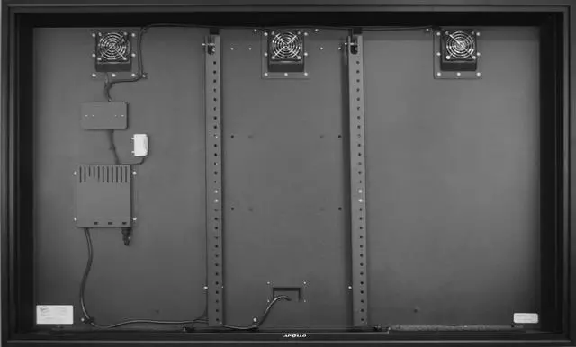 Alt view image 2 of 7 - Apollo 65" Outdoor TV Enclosure for 60" -65" TVs - AE6560