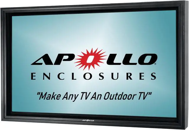 Alt view image 3 of 7 - Apollo 65" Outdoor TV Enclosure for 60" -65" TVs - AE6560