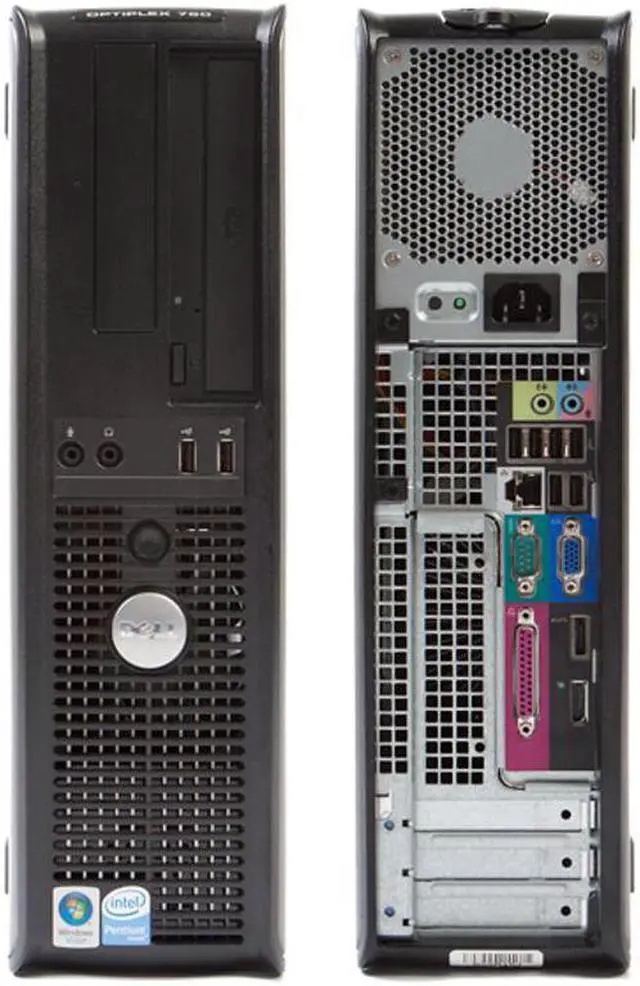 Alt view image 3 of 3 - DELL OptiPlex GX745 Slim PC Pentium D, 8GB ram, 1000GB HDD, DVD Windows 7 Home Premium x32