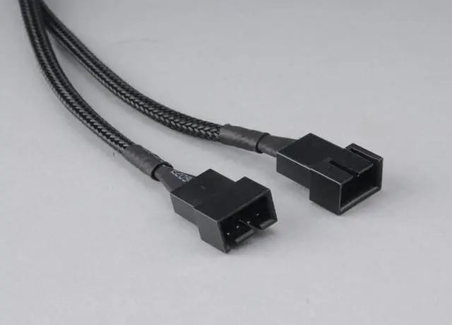Alt view image 3 of 10 - Akasa AK-CBFA04-15 PWM fan splitter supports 2 PWM fans from a single motherboard PWM header