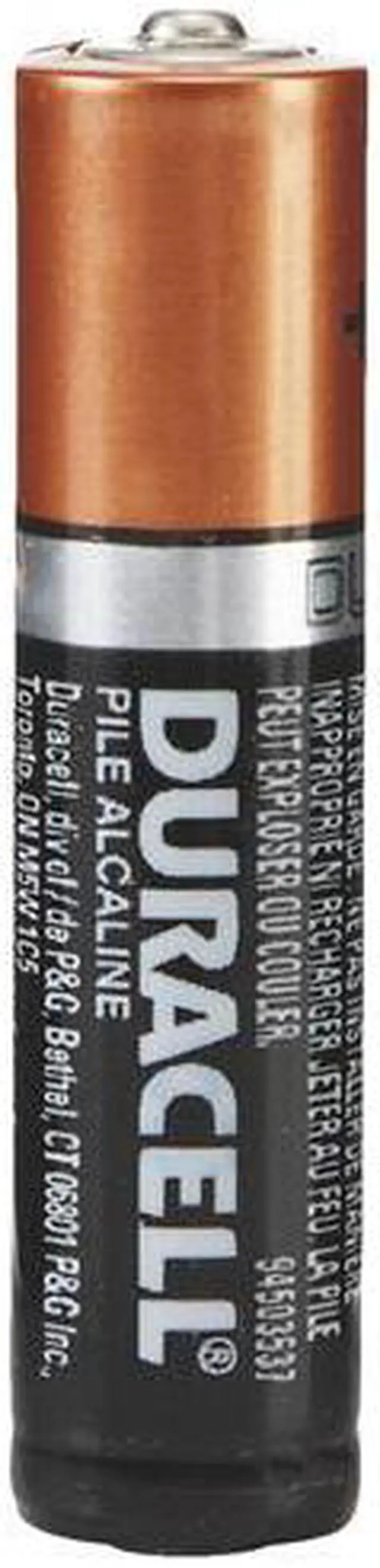 Alt view image 3 of 20 - DURACELL MN2400B8Z Duracell CopperTop AAA Alkaline Battery, 8 PK, 1.5VDC