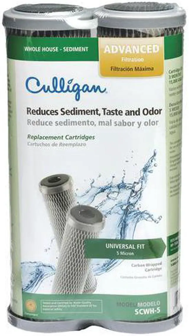 Main image of Culligan 2Pk Adv Filter Cartridge SCWH-5 Unit: BAG