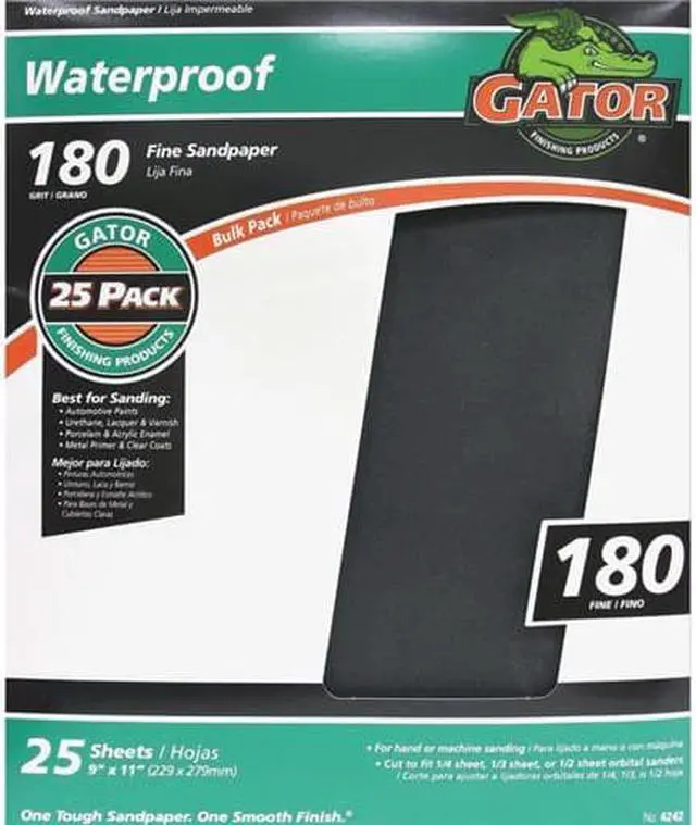 Main image of Ali Ind. 180B Wet/Dry Sandpaper 4242 Unit: BOX