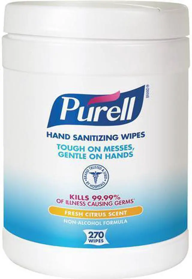 Main image of Go-Jo Ind. 270Ct Purell Wipes 9113-06 Unit: EACH