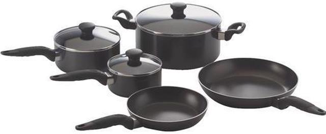 Mirro 10-Piece Get-A-Grip 24-in Aluminum Cookware Set with Lid(s