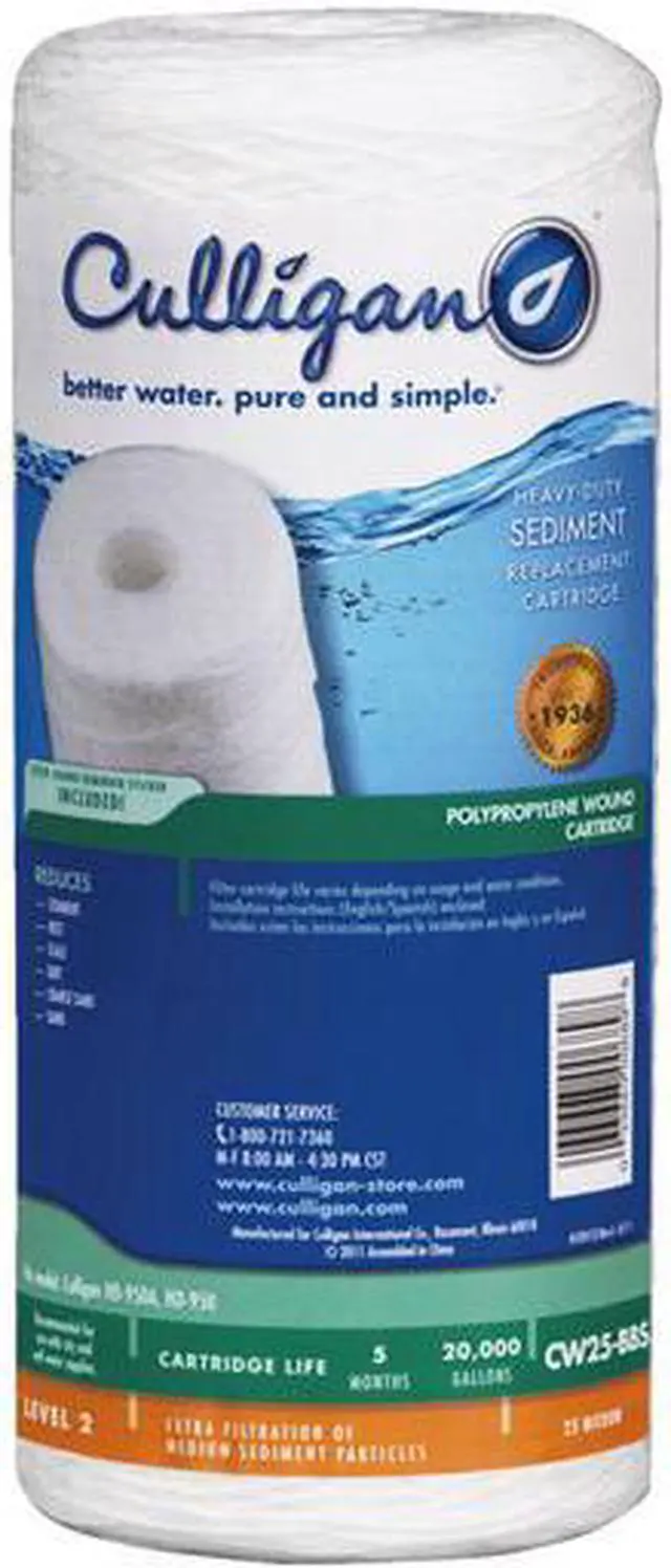 Main image of Culligan Hd Filter Cartridge CW25-BBS Unit: EACH