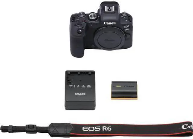Alt view image 2 of 10 - Canon EOS R6 Mirrorless Camera - Body Only