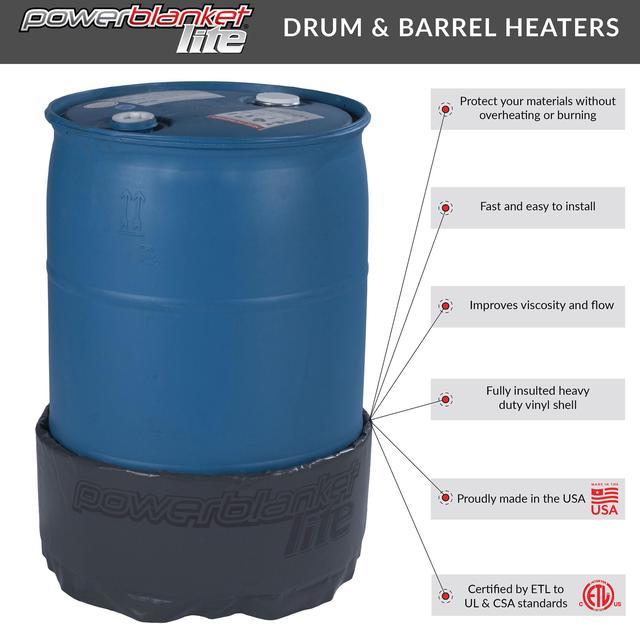 Drum Blanket Heater H-5686 - Uline
