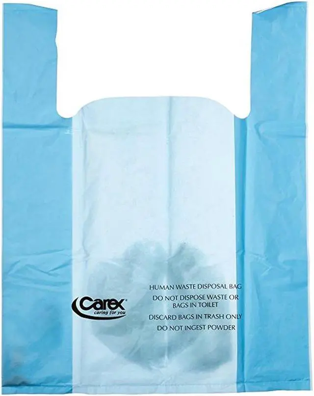 Alt view image 3 of 10 - Compass Health P70900 Carex Commode Liners