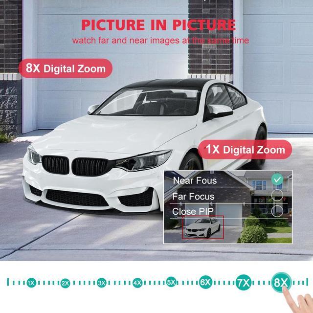 Alt view image 5 of 7 - ICSee WiFi IP Camera Dual Lens HD Wireless Outdoor CCTV PTZ Home Security Camera
