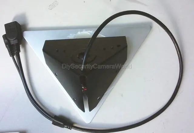 Alt view image 5 of 6 - 1920 x 1080 HD IP Corner Mount Security Camera 3.6mm Wide Angle Lens, Array LED, Built-in microphone,P2P, ONVIF, Mobile Phone View. Prefect for Elevator, Inside Room