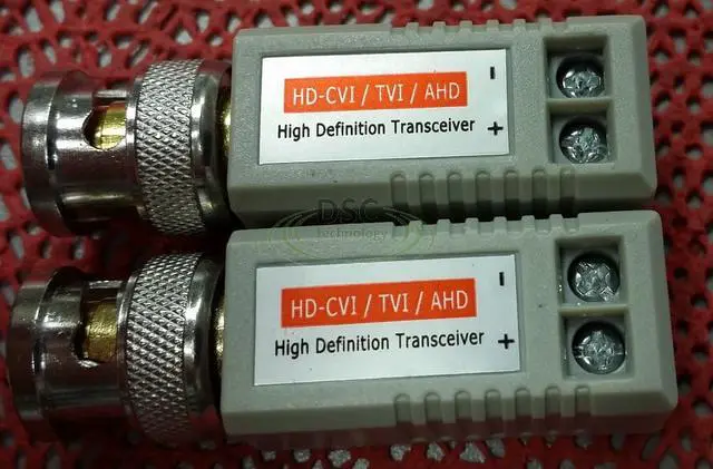 Alt view image 3 of 3 - HD CCTV Via Twisted Video Balun Transmitter Transceiver for CVI/TVI/AHD CCTV System Pack of 6 (12 Pieces)