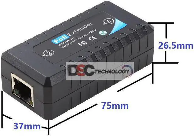 Alt view image 2 of 5 - (1PC) PoE-Extender Power Over Ethernet Extender