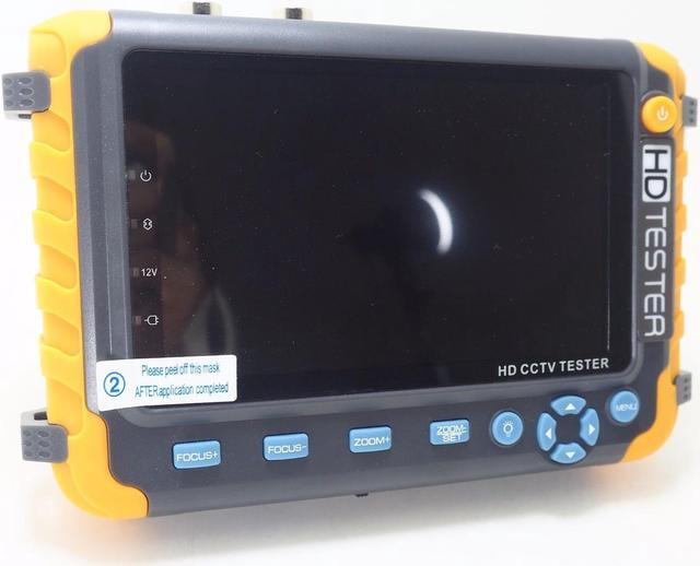 Alt view image 3 of 7 - 5 Inch CCTV Tester 5MP AHD 5MP TVI 4MP CVI CVBS Coaxial HD Video Monitor Tester Analog Video Test UTP Cable Test VGA / HDMI Input DC12V Output Camera Tester