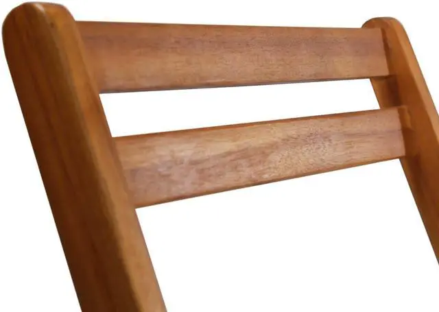Alt view image 7 of 11 - vidaXL Folding Patio Bar Chairs 2 Pcs Outdoor Bar Lawn Chair Solid Wood Acacia