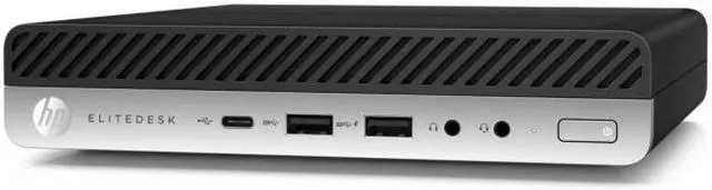 Main image of HP Elitedesk 800 G3 (DM) Mini PC - Intel Core i5 (i5-6500T) 2.5GHz Quad Core CPU - 500GB HDD - 8GB RAM -  Windows 10 Pro Installed - KB/Mouse Included