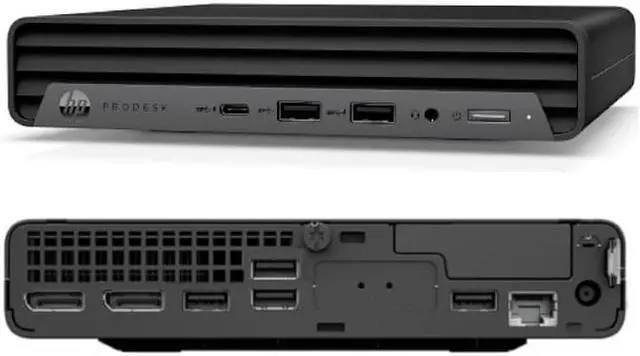 Main image of HP ProDesk 600 G6-Mini, Intel Core i5-10500T 2.3GHz, 16GB RAM, 512GB M.2-NVMe, Windows 11 Pro 64bit
