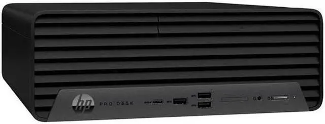 Main image of HP Pro 400 (G9) SFF Desktop PC, Pentium Gold G7400 (3.7GHz, 2 Core), 16 GB RAM, 256 GB SSD, Windows 11 Professional