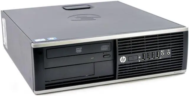 Main image of HP Compaq 8300 Elite Desktop (SFF) Computer - Intel Quad Core i5 3.2Ghz (3470) CPU - 8GB RAM - 500GB HDD - DVD - Windows 10 Professional 64 Bit Installed - KB/Mouse Included
