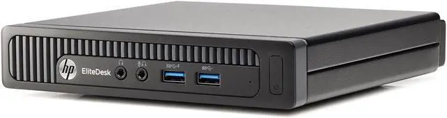 Refurbished: HP EliteDesk 800 G1 Micro - PC (TFF) Computer - Intel