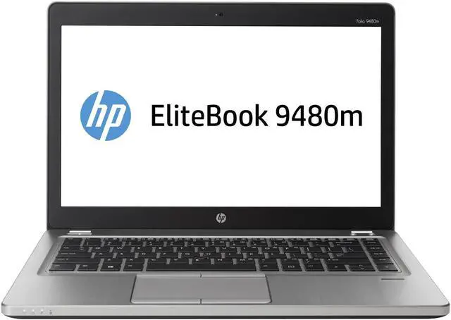 Main image of HP EliteBook Folio 9480M 14" Ultrabook - Intel Core i7 (4600U) 2.1GHz Dual Core - 256GB SSD - 8GB RAM - WiFi - Windows 10 Pro Installed