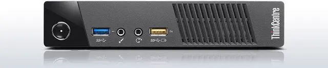 Main image of Lenovo Thinkcentre M93P (TFF) Ultra Small Form Factor Tiny PC - Dual Core i5 2.9Ghz (4570T) - 4GB RAM - 128GB SSD - Windows 10 Professional 64-bit Installed - AC Adapter Included