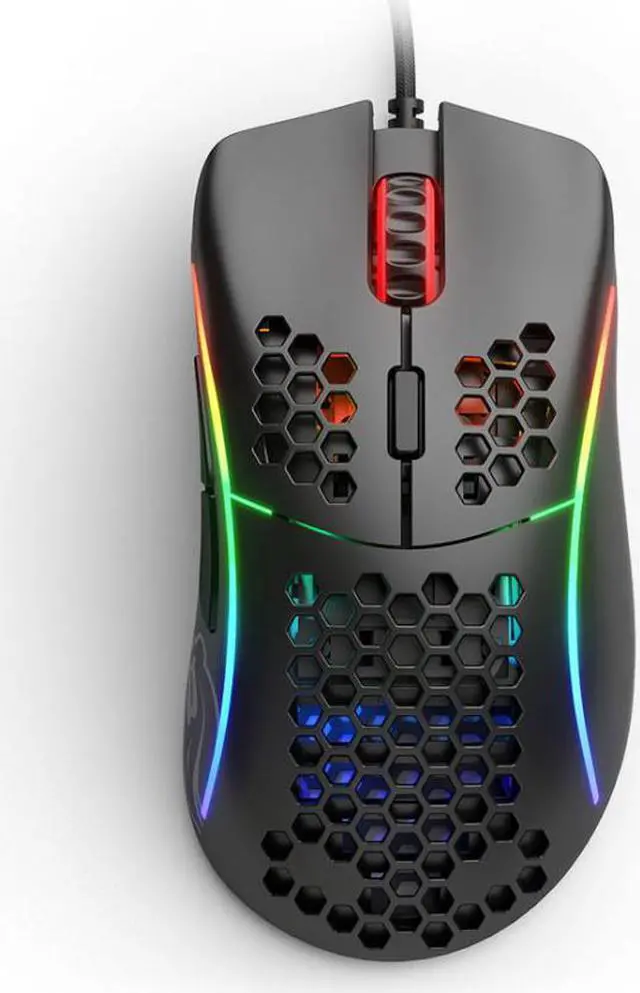 Alt view image 3 of 6 - Glorious Model D Minus RGB Gaming Mouse - Matte Black