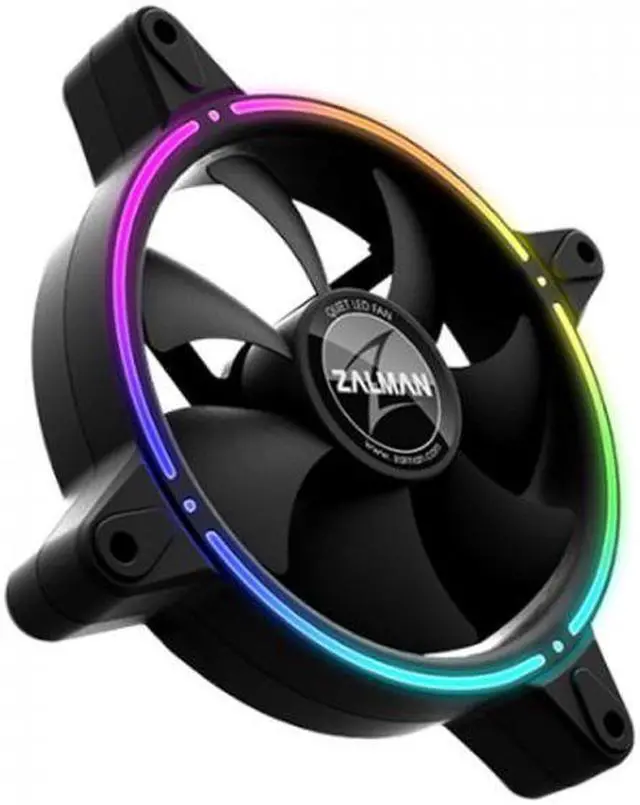 Alt view image 8 of 9 - ZALMAN ZM-RFD120 Addressable RGB LED Case Fan Front / Rear Double Spectrum effect Long Life Hydraulic Bearing